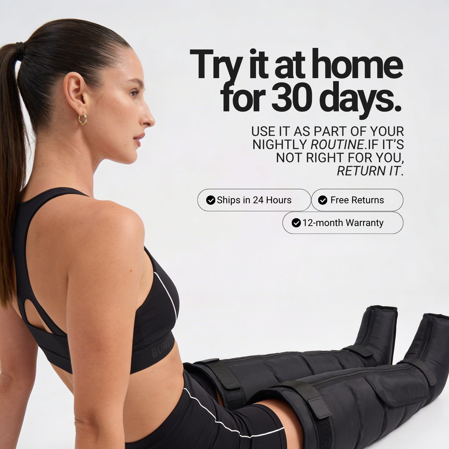 Nicebeam RecoveryFlow Compression Boots