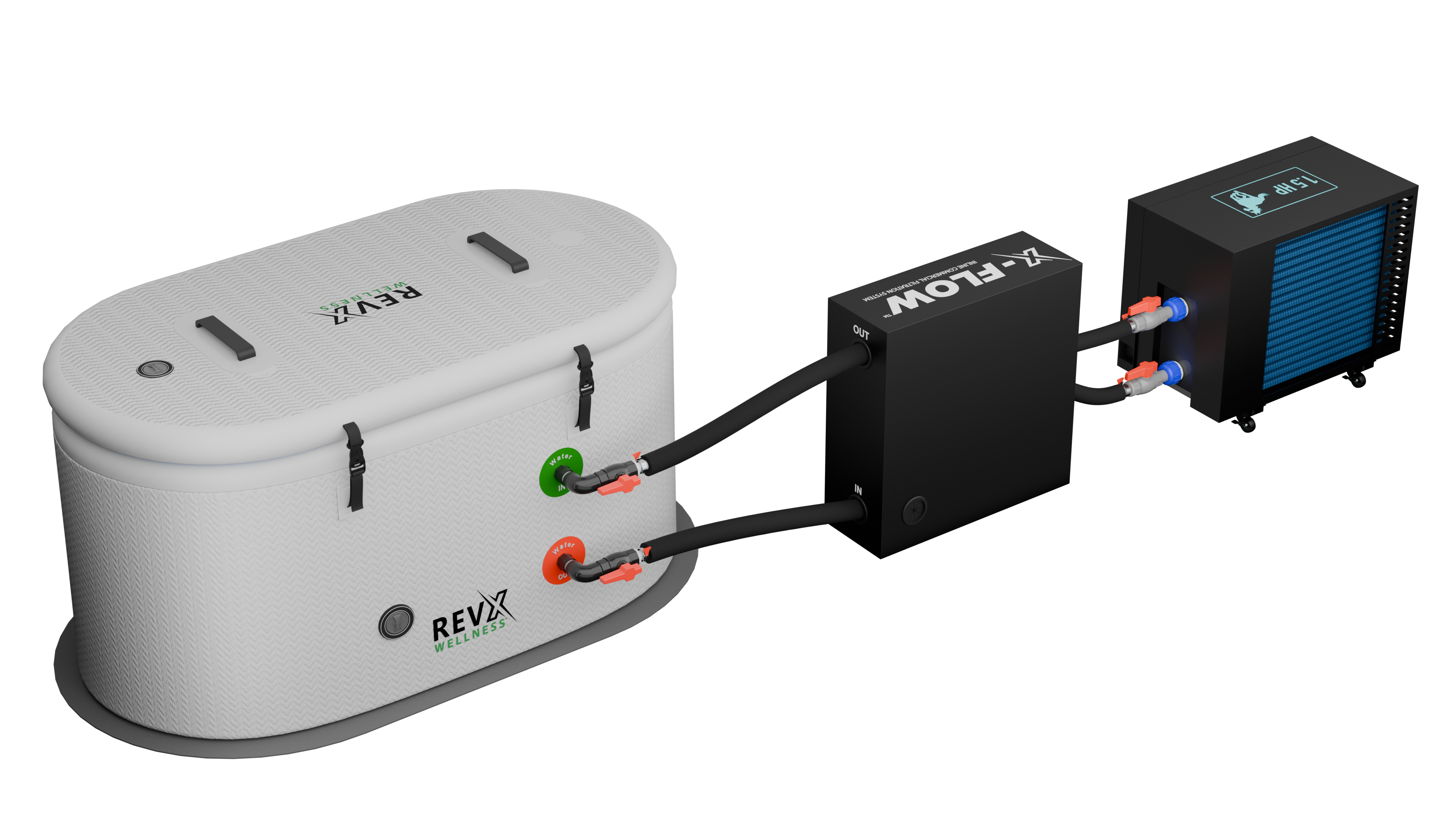RevX X-FLOW Cold Plunge Filtration System